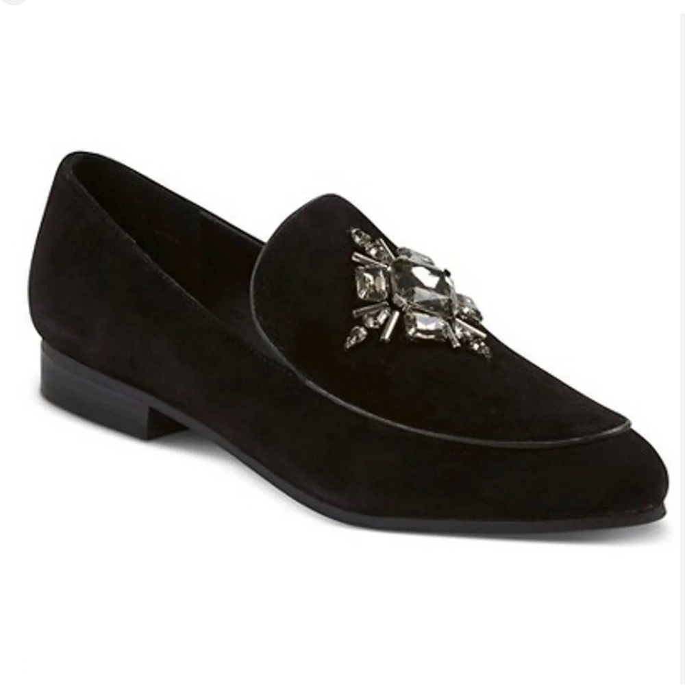 VGUC- Farylrobin ‘Easton’ Suede Starburst Gemstone Flat